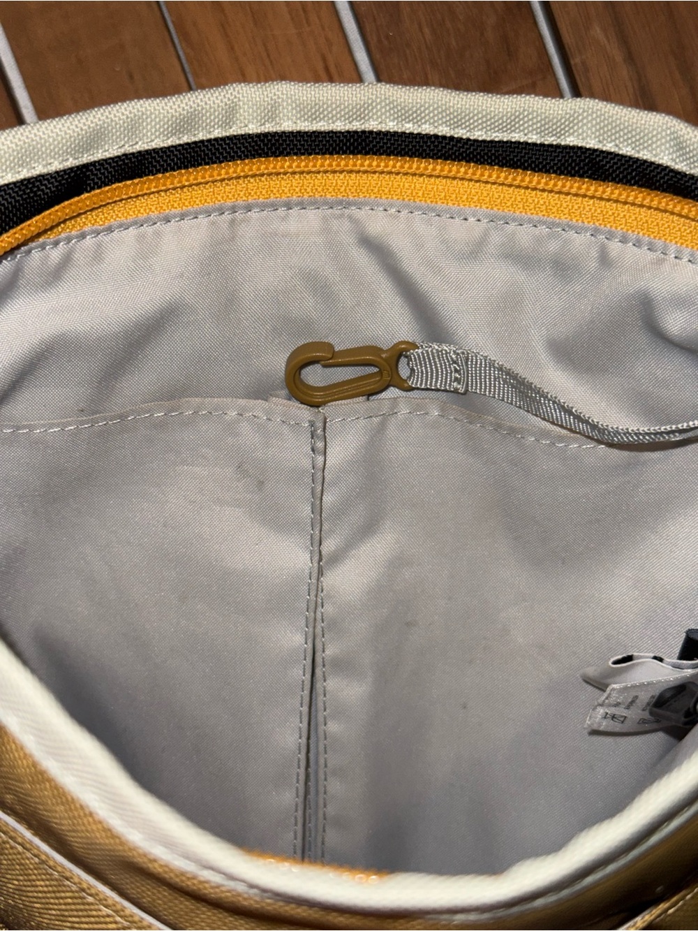 Sherpani Sadie Crossbody Bag with Strap Pocket- Elmwood - Picture 7 of 10